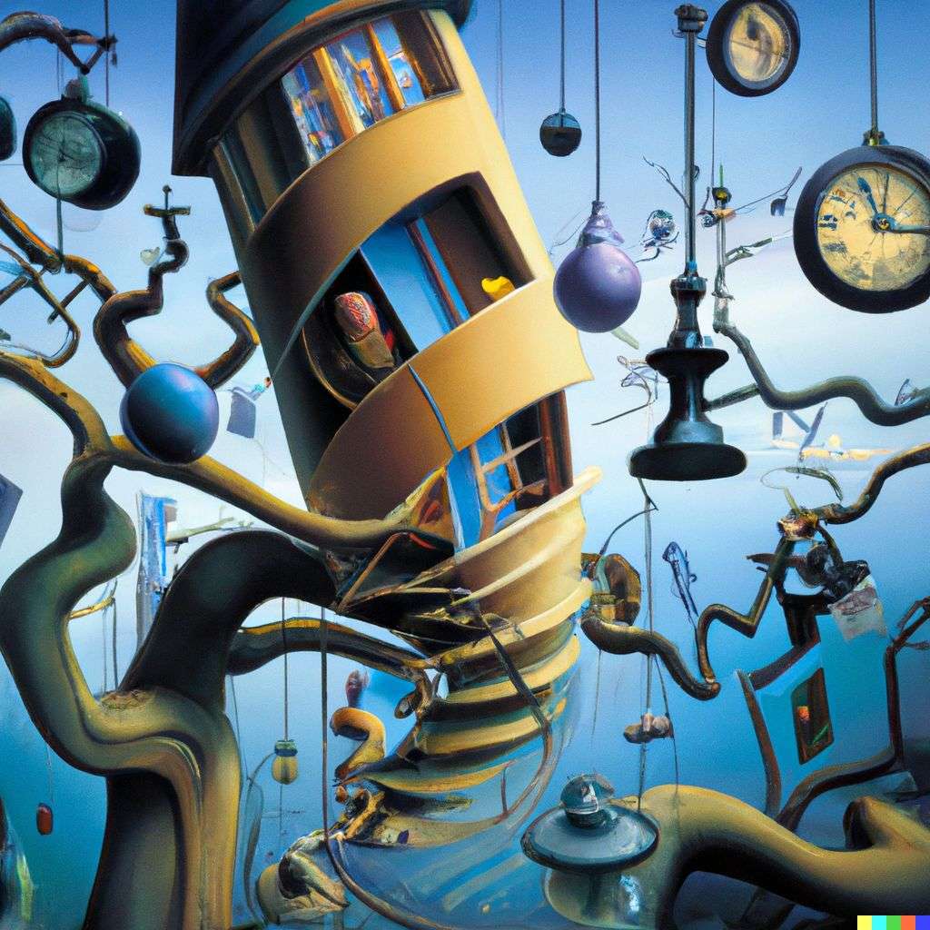 a representation of anxiety, by Jacek Yerka